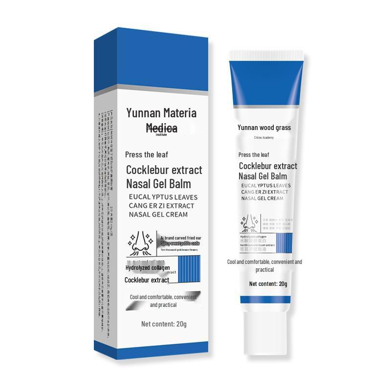 Eucalyptus Cocklebur Nasal Soothing Gel - Relieves Dry, Itchy Nose