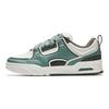 Aojie Men Low Top Skate Shoes Green White Brown 112518040-5