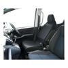 Aqua Dream Car Supplies Waterproof Seat Cover for Light/Regular Cars 1 Front Piece Black AQ-BSC Easy to Install Fully Washable AQUA DREAM