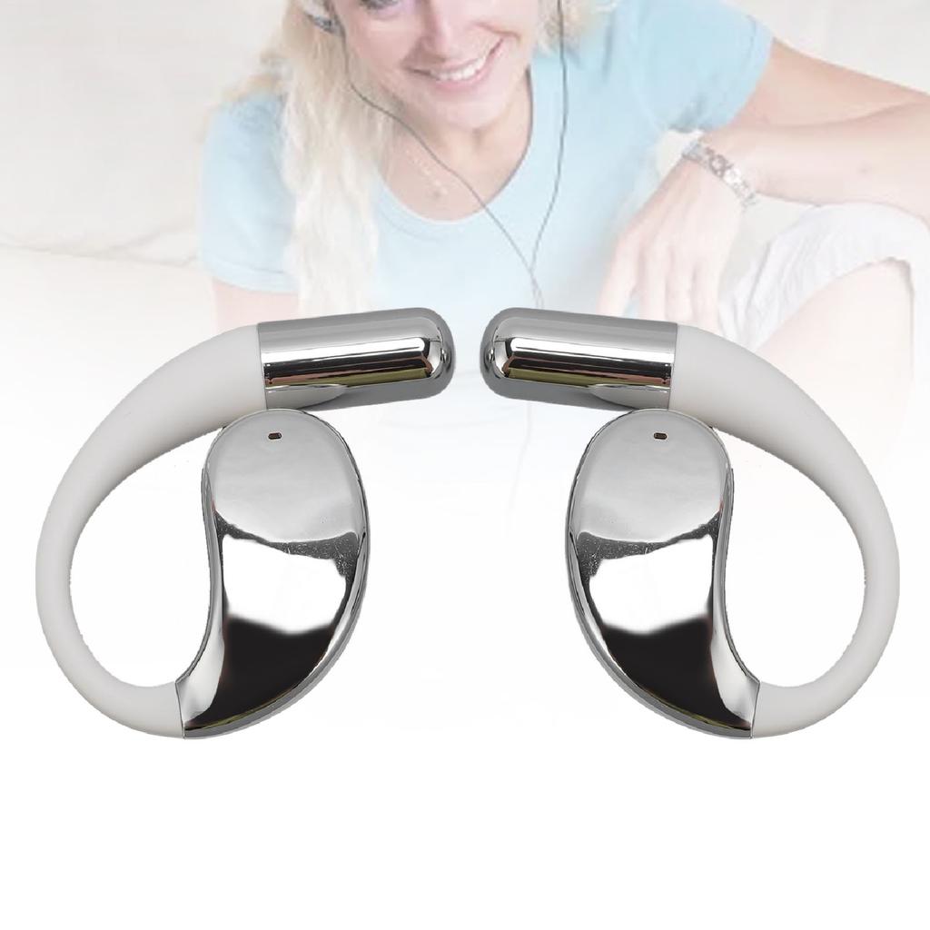 V5.4 Earphone Noise Cancelling Battery Life Comfortable Fit 8h Music Playback for Sport Running Driving Business