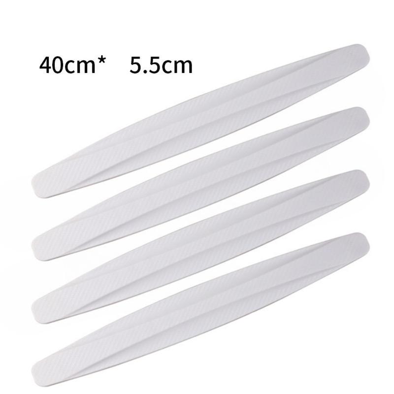 2/4pcs Car Bumper Protector Strip Guard Corner Protection Strips Scratch Protector Crash Blade Anti-collision Auto Accessories