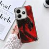 Cool A-Alien X-Xenomorph Plating Phone Case For Xiaomi Redmi Note 14 15 Pro Plus 13 12 11 11S 11T 10 9S 9 5G Anti-Fall Airabag C