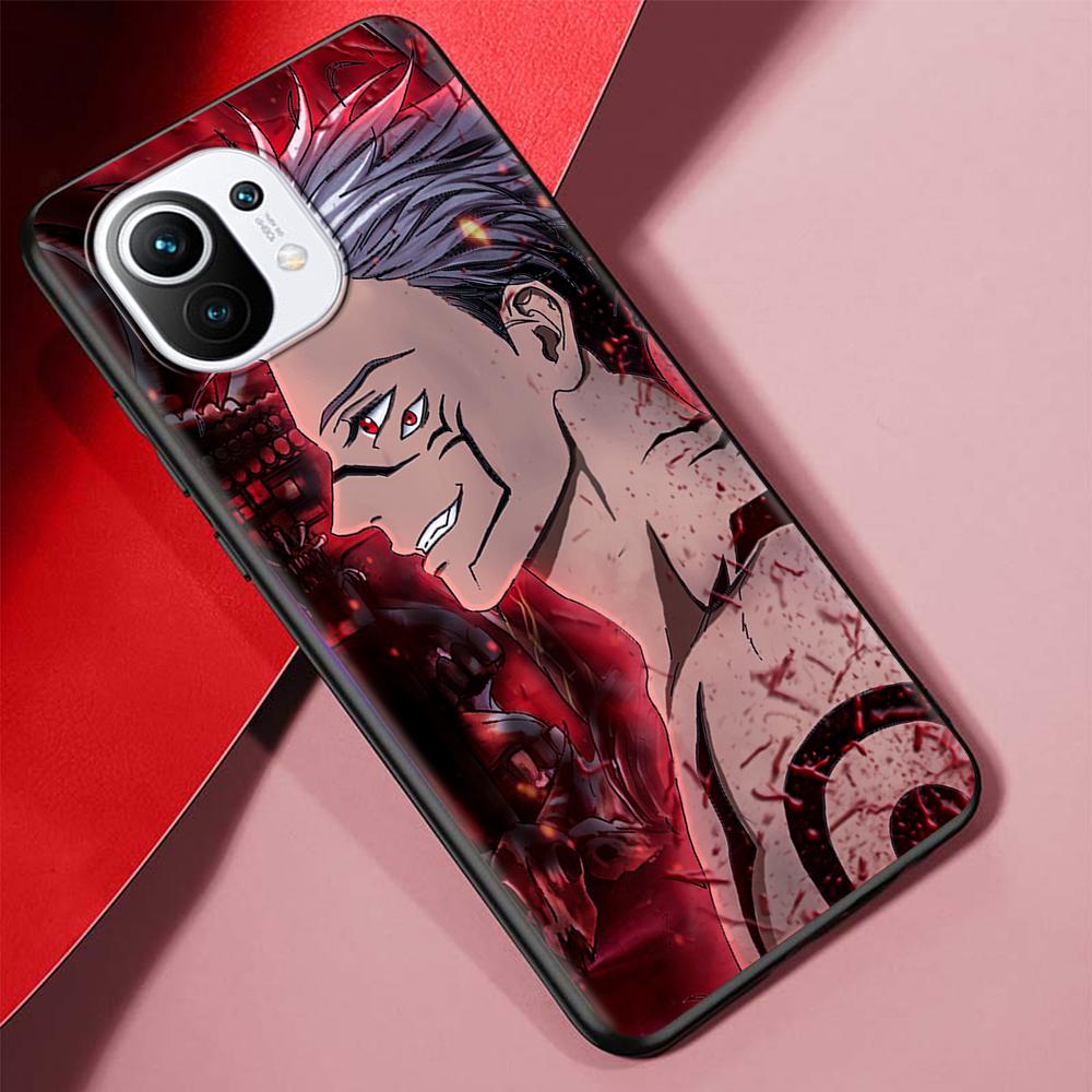 

Чехол Jujutsu Kaisen для Xiaomi Poco X3 NFC M3 Mi 11 Lite 5G 12X 11T 10T 12 Pro 9T Note 10 9 Силиконовый Черный Мягкий Чехол для Телефона Xiaomi Mi A2 Lite