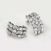 BELLA BOX New Trendy Stud Earrings Women Brilliant Bridal Wedding Accessories Elegant Female Earring Fashion Jewelry