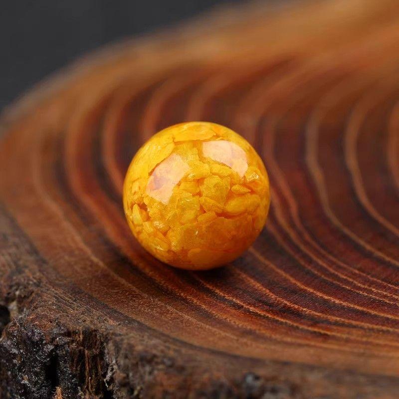 

Natural Cinnabar Raw Ore Crystal Sand Red Orpiment Sand Purple Gold Sand Bracelet Bracelet Necklace Birth Year Carrying Strap with Spacer Beads Realgar crystal sand 12mm one grain