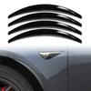 4 Stuks/Set Auto Wielwenkbrauw Boog Sierlijst Zijspatbord Flare Strip Voor Tesla Model 3 2017 2018 2019 2020 2025 Exterieuronderdelen