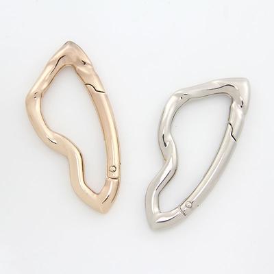 Moschettone in Lega da Uomo Blackout Alpinismo Portachiavi Ovale Multifunzionale Accessori Fibbia da Cintura Anello Portachiavi Unisex