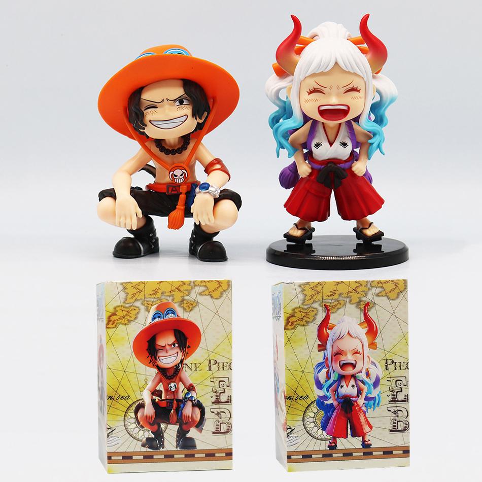 Anime Peripheral Series One Piece Luffy Solon Sanji Q-Version Sitting Posture Children'S Model Figurine Toy Gift Collectibles
