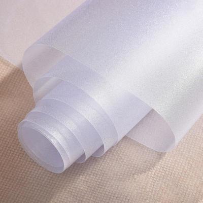 10M PVC Window Sticker Pure Frosted Glass Paste Home Decorative Livingroom Toilet Bathroom Self Adhesive Film