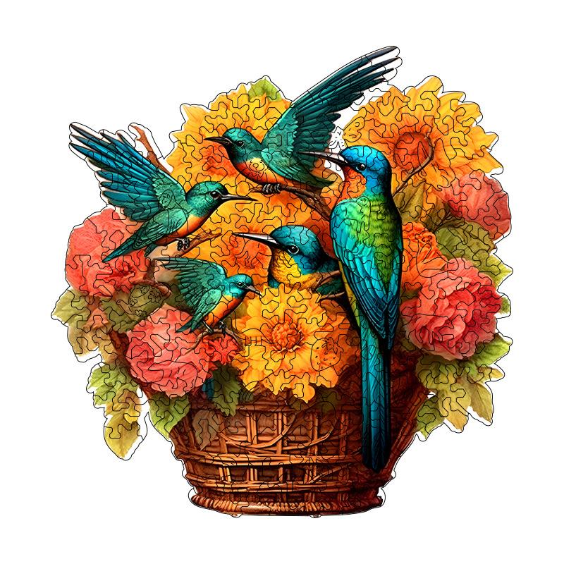 Special-Shaped Animal Wooden Puzzle Irregular 3D Three-Dimensional Toy Puzzle