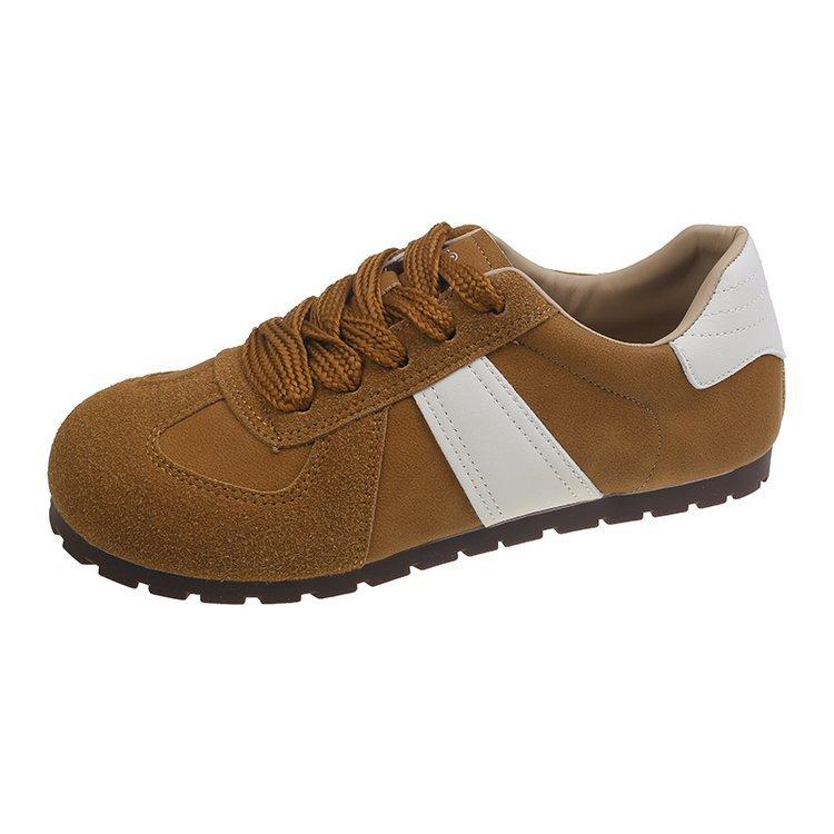Forrest Gump Shoes Women's 2025 Spring New Feet Small Flat Bottom Casual Sports Board Shoes Popular Versatile German Training Little White Shoes