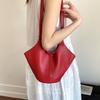 French Style Bucket Bags Women Design Sense Casual Commute One Shoulder Bags Light Luxury Red Bridal Handbags Trend 2026