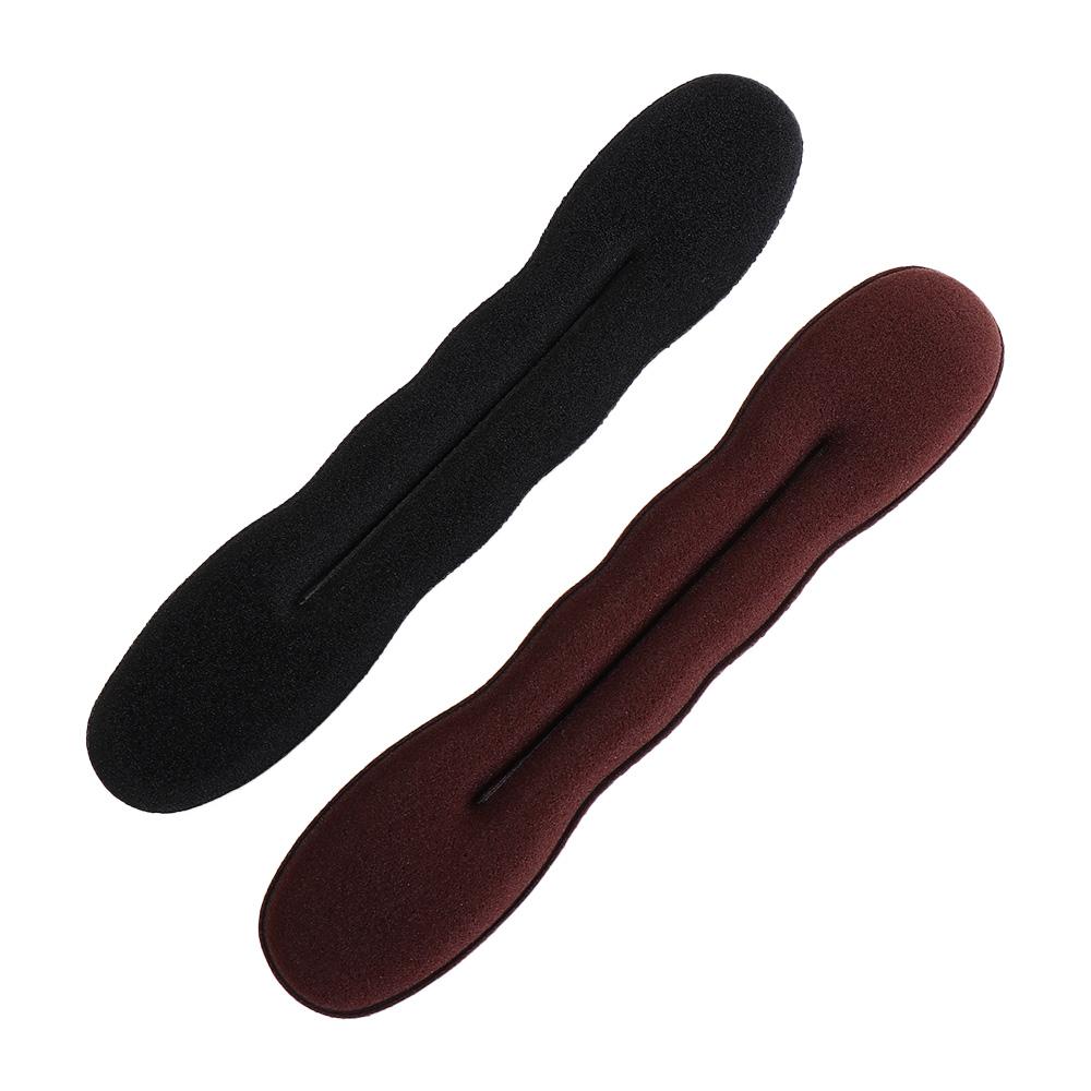 Schaumstoff Schwamm Clip Frisur Twist Maker Haar Scheibe Donut Dutt Lockenwickler Flechter Haarknoten Maker Frauen