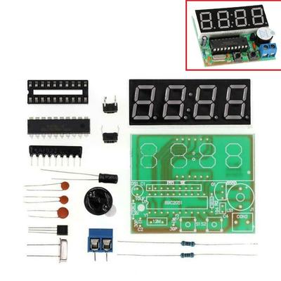 3V-6V Elektronisches Uhrmodul 52mm*42mm AT89C2051 Genaue Laufzeit