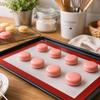 Lot de 2 Tapis de Cuisson Micro-Perforés 30 x 40 cm Silicone et Fibre de Verre – Four, Micro-Ondes et Lave-Vaisselle