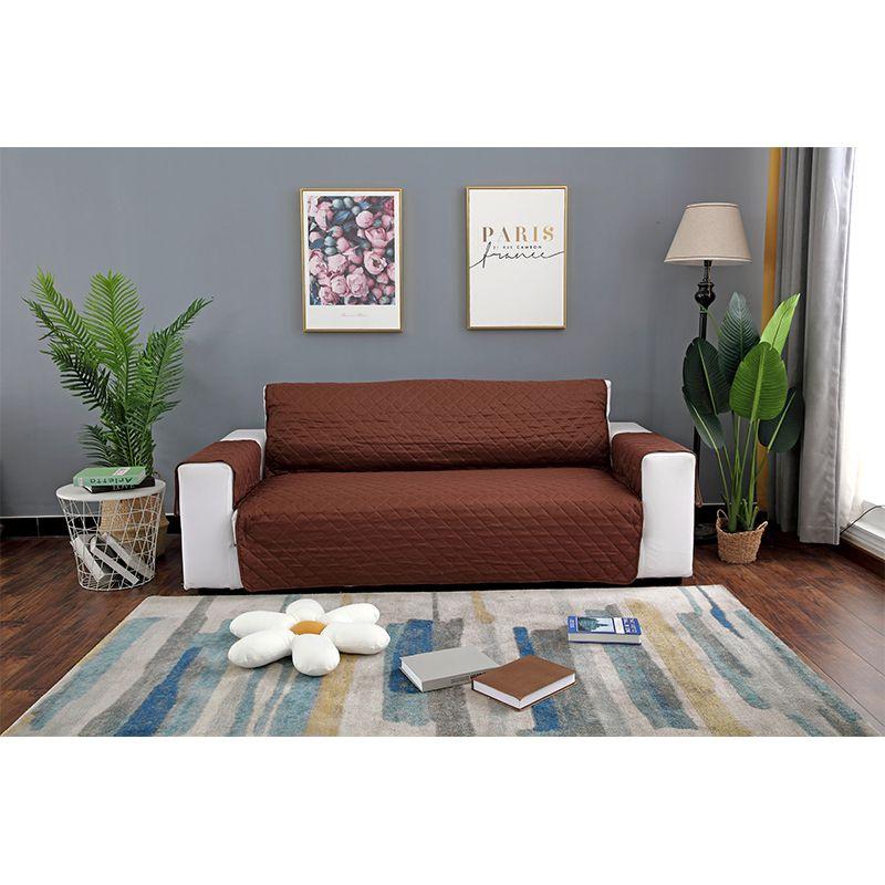 Strapazierfähiger Und Eleganter Waschbarer Sofa-Überwurf Mit Rutschfestem Armlehnendesign