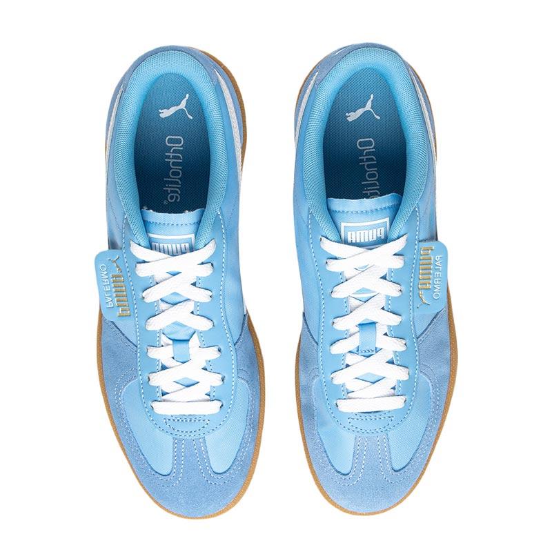 Puma Palermo CN Nylon Comfortable Soft Thin Sole Wear-Resistant Low-Top Skate Shoes Unisex Sneakers Blue 403953-02