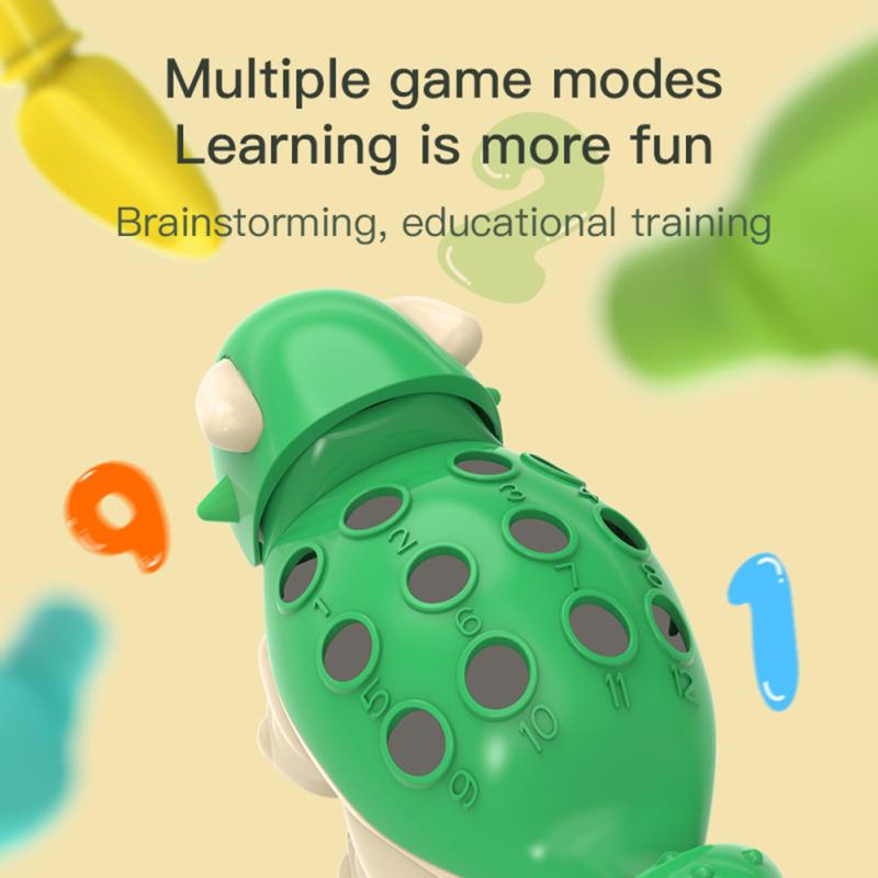 Dinosaur Toy Sorting Stacking Puzzle Assembled Toys For Fine Motor Skill Hand-eye Coordination