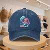 A MenS Baseball Cap Featuring a Mermaid And Dolphin Design Stylish And Casual Adjustable for Spring And Autumn Outings Perfe