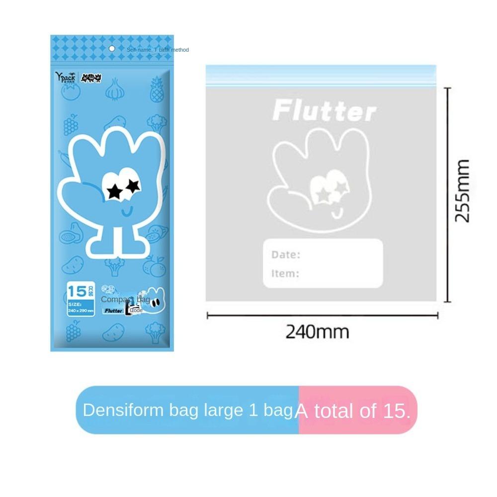 

Kitchen Storage Household Fresh-keeping Bags Thickened Sealed Storage container Gifts Food Bag 15PCS L