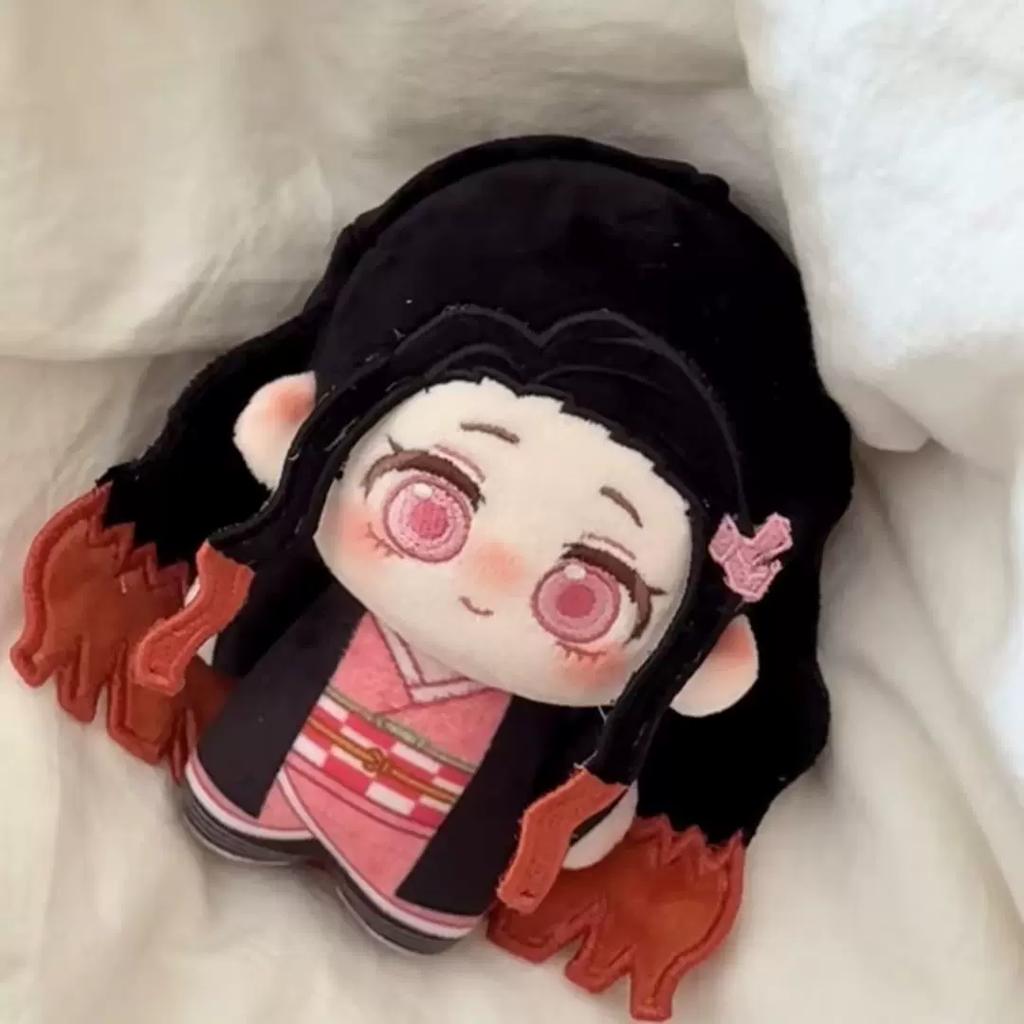 Demon Slayer Plush Doll 10cm Giyuu Tomioka Muichiro Tokito Anime Stuffed Doll Backpack Pendant Collectible Decor Gift For Fans