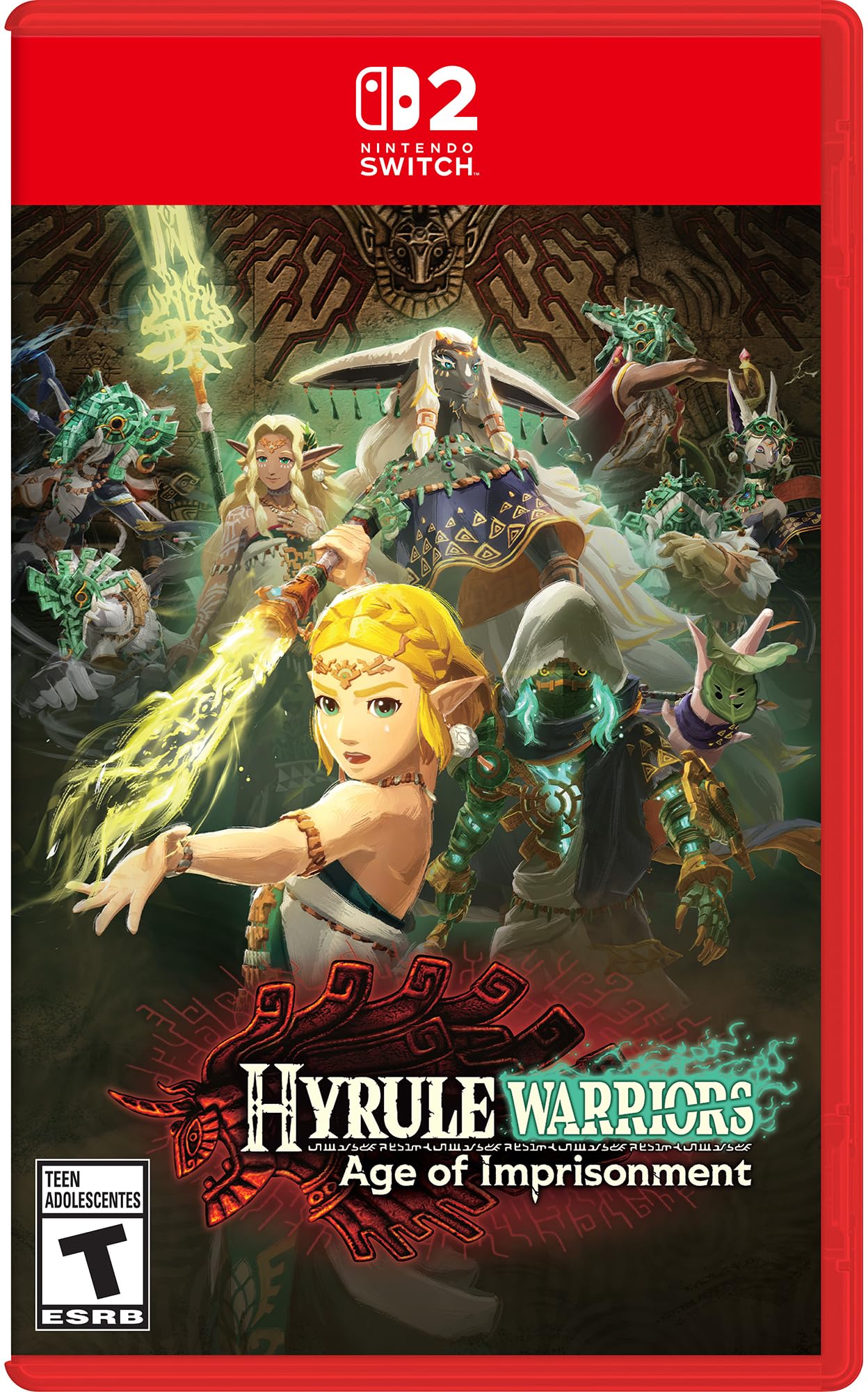 

Hyrule Age of Imprisonment North Switch 2 Warriors (Импортированная версия Америка) – красный
