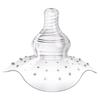 Silicone Anti-Bite Nipple Shields for Breastfeeding and Weaning - Soft Large Size