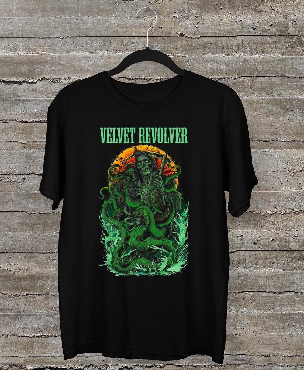 HOT NEW Velvet Revolver band black T-shirt short sleeve All sizes 1T158 XL