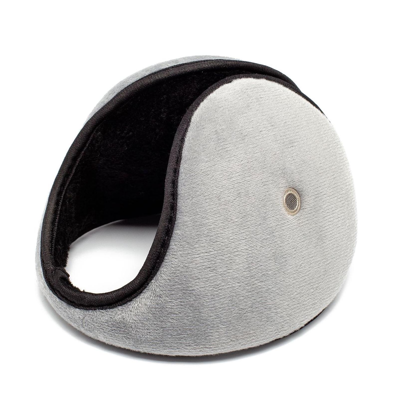 

Зимние теплые наушники-муфты Ветрозащитные накладки на уши для взрослых мужчин и женщин Утолщенные плюшевые защитники ушей Уличные велосипедные наушники серый