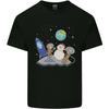 Space Monkeys Aliens UFO Christmas SnowUnisex Unisexs Light Cotton TShirt