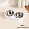 Douyin Pet Stainless Steel Cat Bowl, Dopamine Color, Non-Slip Dog Ice Cream Bowl, Neck Protection Feeding Utensils.
