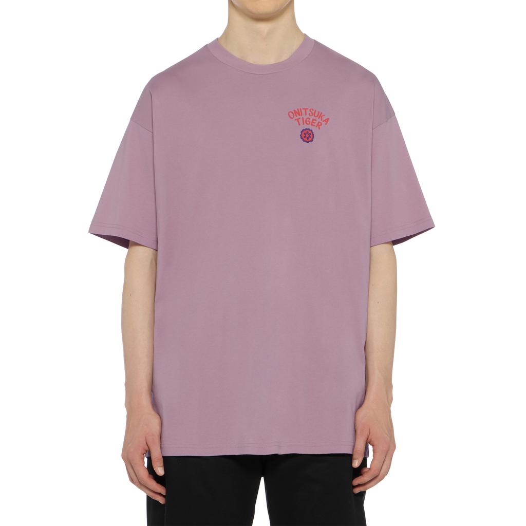 ONITSUKA TIGER Printed Loose Comfortable Short Sleeve T-Shirt Unisex Tops 2183B561_500