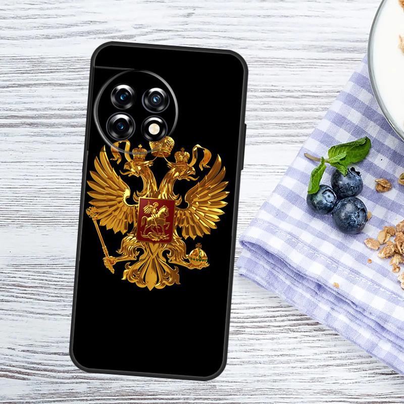 Russia Russian Coat Of Arms Case For OnePlus Nord CE 5 4 3 2 Lite N20 N30 OnePlus 15R 13T 13R 12R 10T 10R 11 13 15 Cover
