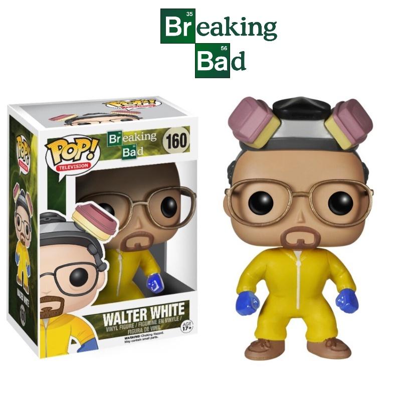 Figurine Funko Pop Breaking Bad Heisenberg Jesse Modèle 10cm Personnage d'Anime Objet de Collection
