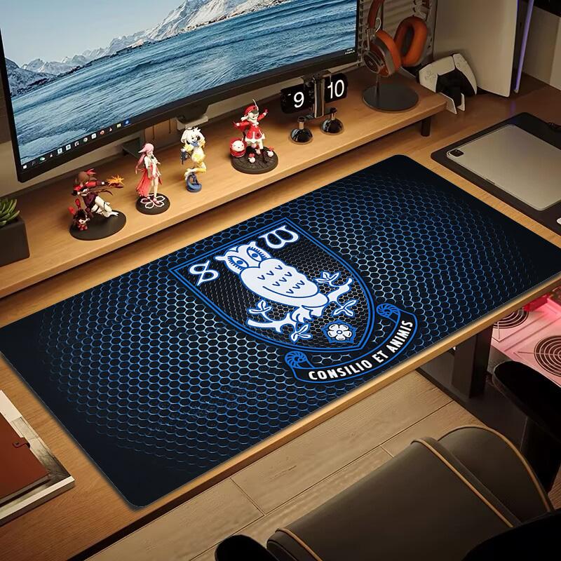 SWFC Mouse Pad Colorato Grande Cuscino per Tavolo da Gioco Antiscivolo Laptop Tablet Mousepad Grande Tappetino XXL Mini PC Playmat Con Bordo Lock