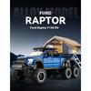 1/24 Scale  Ford F150 Camping RV Alloy Metal Diecast Off Road Pickup Truck Model Car Sound & Light Ornaments Gifts for Kid Boyfriend Present