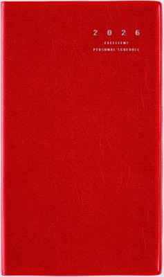 304 Liber Index 4 Notebook Takahashi Shoten 2026 Edition Classy Red Monthly Notebook Size