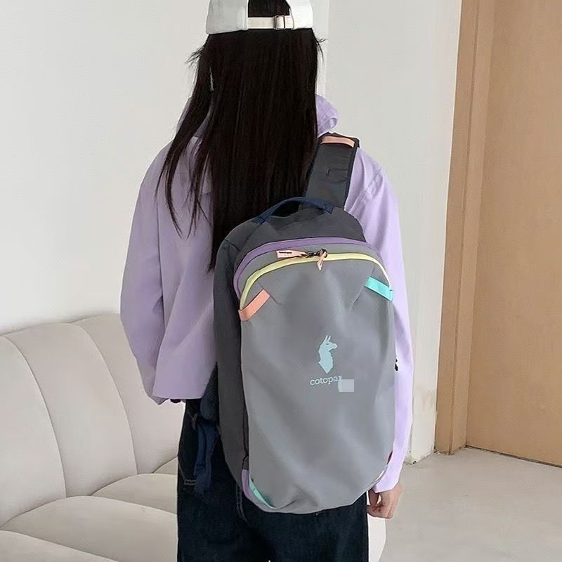 Outdoor Alpaca Travel Backpack With Waterproof Canvas For Hiking And Daily Use