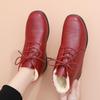 Ladies Plus Velvet Thermal Booties Non-slip Waterproof Soft Sole Casual Shoes