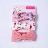 3Pcs/Set Baby Headband for Girls Bowknot Flower Hairband Cotton Bow Hair Band Kids Hair Accessories