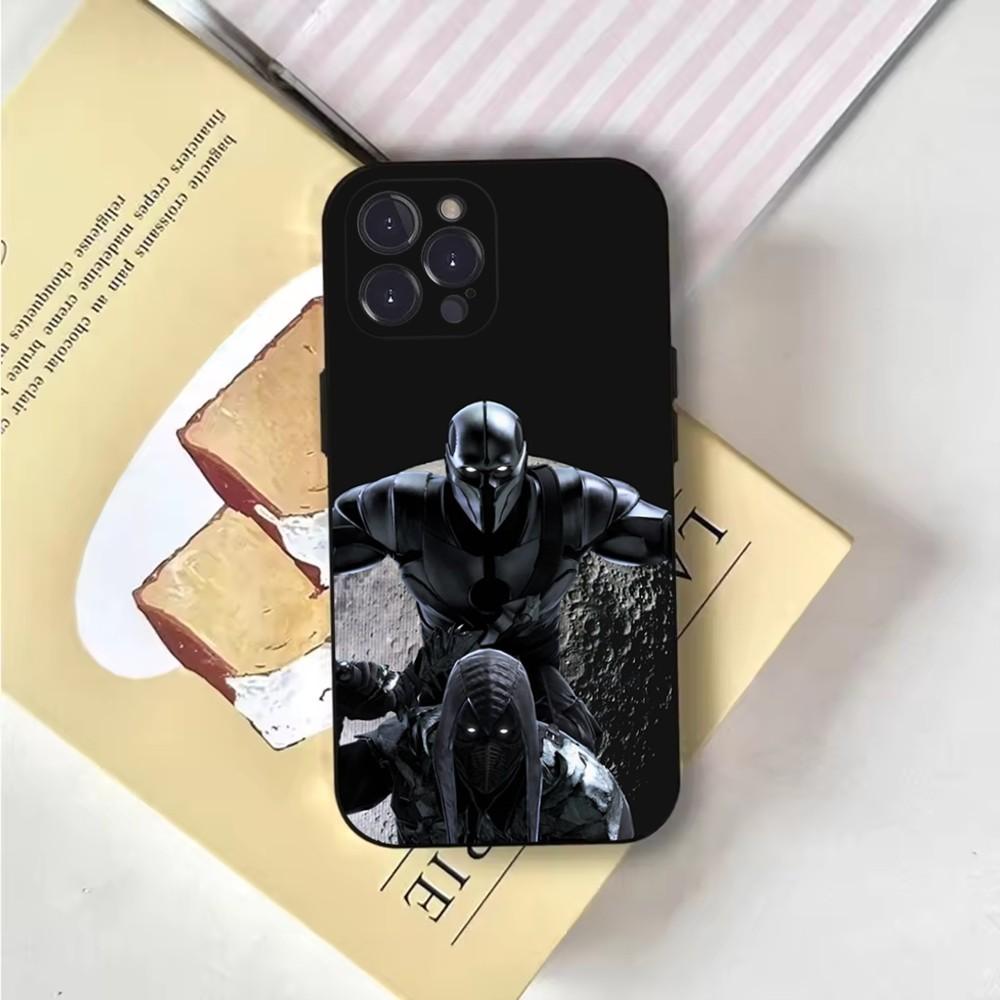 Mortal Kombat  Phone Case For iPhone 16,15,14,13,12,11,Pro,X,XS,Max,XR,Plus,Mini Soft Black Cover