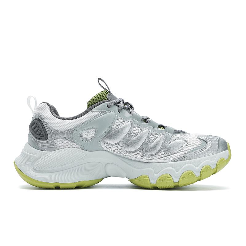 Fila Truffle Mushroom Shoes Versatile Trendy Fashionable Personalized Sports Casual Low-Top Running Shoes Men Sneaker Gray White F12M521112FFB