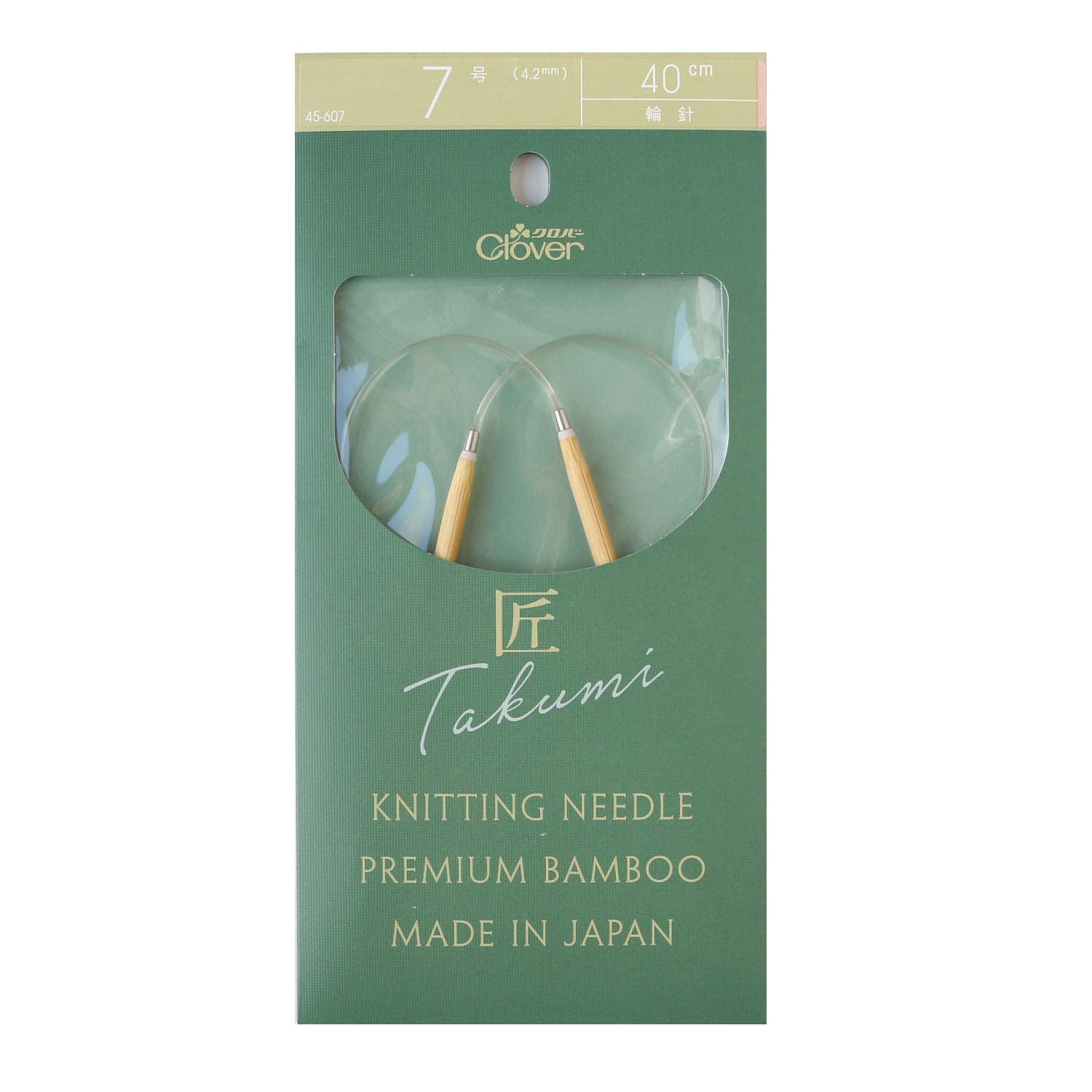 Clover Takumi Circular Knitting Needle S 40cm 7 Size CL45-607