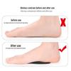 Latex Leather Arch Support Pad: Soft, Self-Adhesive, Anti-Abrasion Insole for Flat Arch, Valgus, and Varus Support