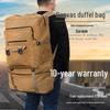 Thickened Canvas Travel Backpack - Large Capacity for Students, Workers, and Farmers