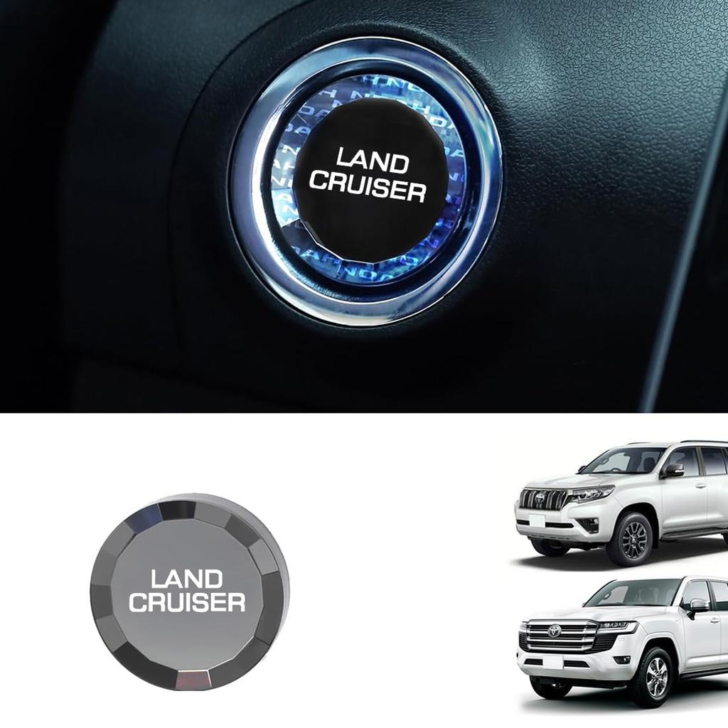 Engine Start Cover for Land Suitable for LAND CRUISER 150 200 Engine Button Push Start Switch with Land Cruiser Genuine Replacement Switch Start