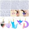 Animal Epoxy Resin Silicone Mold Pendant Mold for Jewelry Necklace Earring Keychains Charm Making
