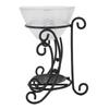 Essential Oil Burner Metal Iron Glass Vintage Home Decoration Tealight Candle Holder Wax Warmer Oil Burner