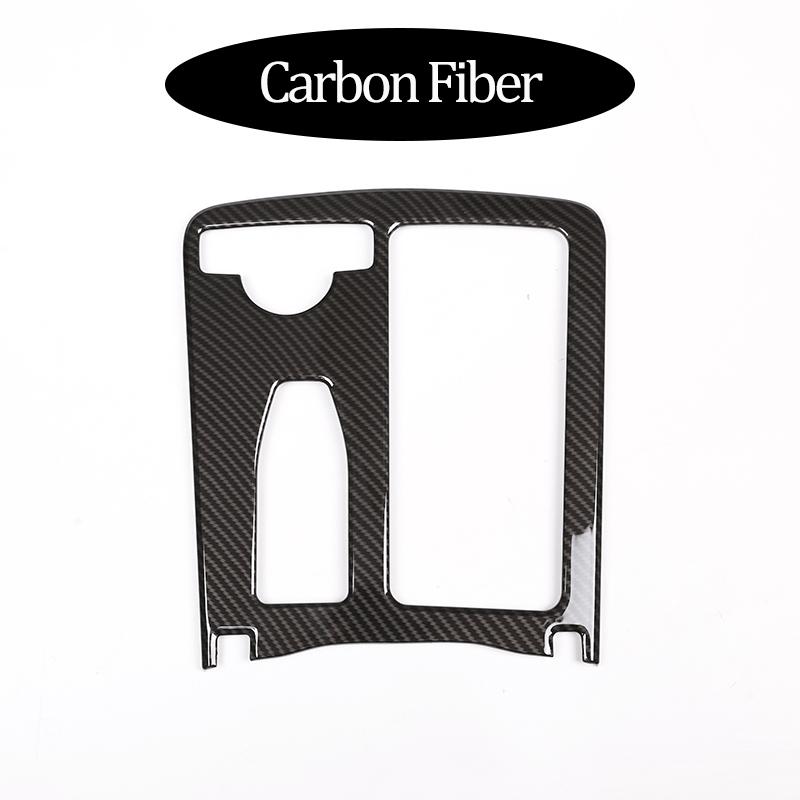 RHD LHD For Mercedes Benz C Class W204 2008-2014 Car ABS Central Console Cup Holder Frame Trim E Class Coupe C207 W212 2010-12