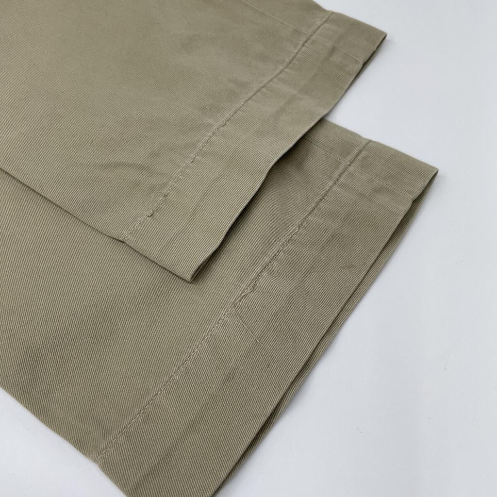 U.S.ARMY 60's Beige M-45 Chino Pants with RAPID Double Claw Zipper and 4 Pockets Bottoms Not Written beigeUsed